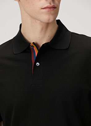 Paul Smith Siyah Polo Yaka T-shirt - 5