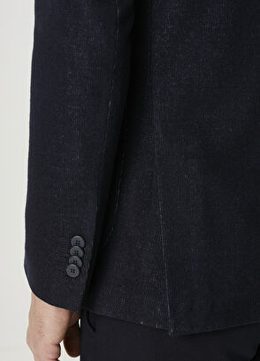 Beymen Club Lacivert Örme Ceket - 7