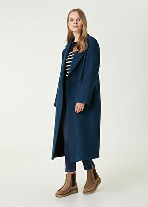 Beymen Club Oil Double Breasted Wool Coat - 3
