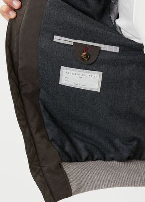 Brunello Cucinelli Dark Brown Coat - 6