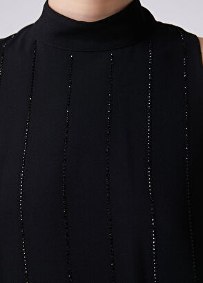 Beymen Club Black Mini Evening Dress - 9