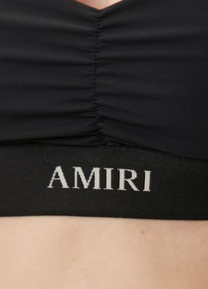 Amiri Black Sports Bra - 6