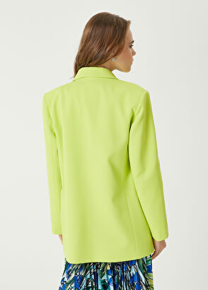 Beymen Club Neon Green Blazer - 6