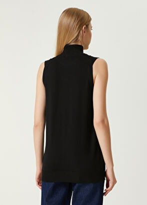 Beymen Club Siyah Logo Nakışlı Triko - 6