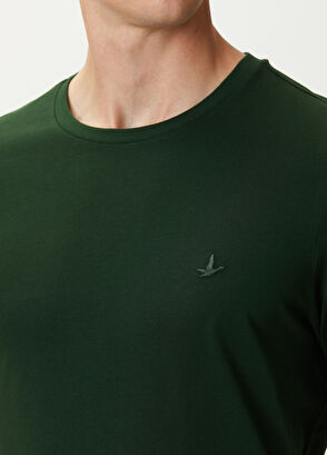 Beymen Club Yeşil Basic T-shirt - 5