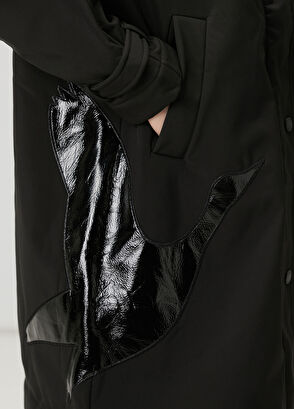 Beymen Club Black Hooded Coat - 6