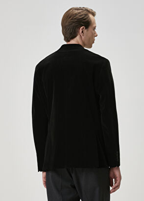 Beymen Club Siyah Kadife Ceket - 7