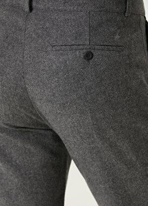 Beymen Club Gri Yün Pantolon - 5