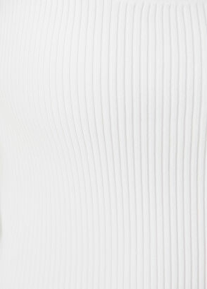 Michael Michael Kors Racer White Tank Top - 6