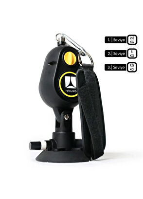 Rebuwo Vakumlu Multifunctional Rope Trainer Antrenman Halatı Egzersiz Aleti - 5