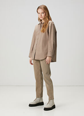 Beymen Club Açık Kahverengi Dış Gömlek - 3