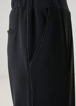 Beymen Club Dark Blue Chain Detailed Sweatpants - 6