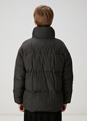 Beymen Club Siyah Puffer Mont - 5