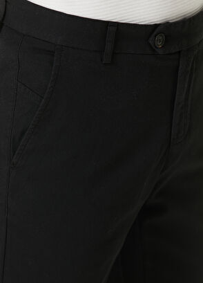Beymen Club Slim Fit Siyah Twill Pantolon - 4