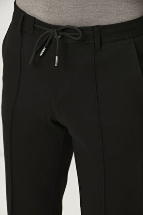 Beymen Club Black Knitted Sports Pants - 4