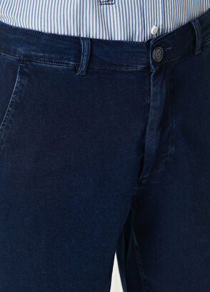 Beymen Club Indigo Denim Şort - 4