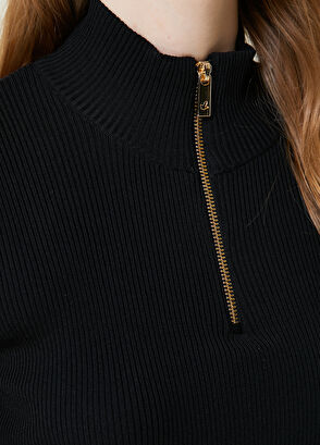 Beymen Club Siyah Çizgi Dokulu Kazak - 5