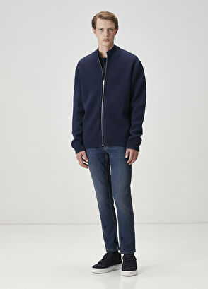 Beymen Club Lacivert Logo Baskılı T-shirt - 3