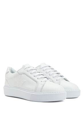 Beymen Club Beyaz Kadın Deri Sneaker - 3