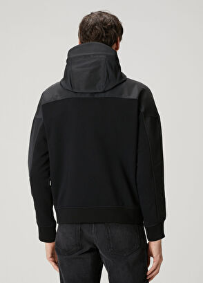 Givenchy Siyah Kapüşonlu Mont - 4