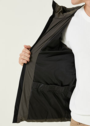 Beymen Club Haki Kapüşonlu Puff Mont - 8