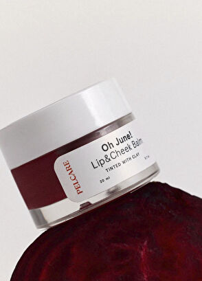 Pelcare Oh June Lip Cheek Balm Pancar ve Kille Renklendirilmiş Doğal Renk Dudak Balmı - 3