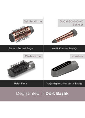 BaByliss AS136E Air Styler Hava Üflemeli Saç Şekillendirici - 6