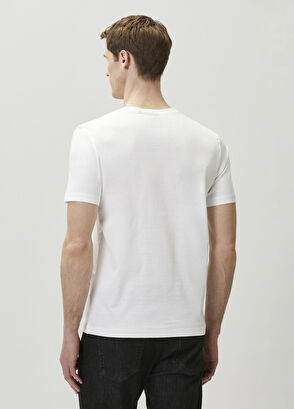 Boss Beyaz T-shirt - 4