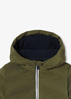 Jacadi Paris Haki Kapüşonlu Erkek Çocuk Şişme Mont - 3