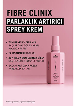 Fibre Clinix Vibrancy Moisturizing Spray Conditioner for Dyed Hair 200 ml - 5