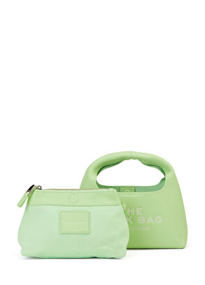 Marc Jacobs The Mini Sack Yeşil Kadın Deri Çanta - 5