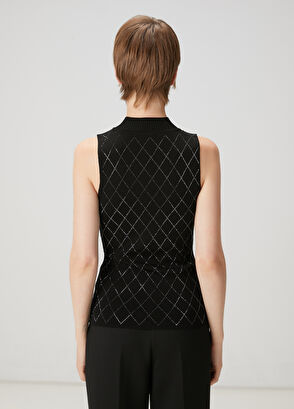 Beymen Club Siyah Taşlı Kazak - 5