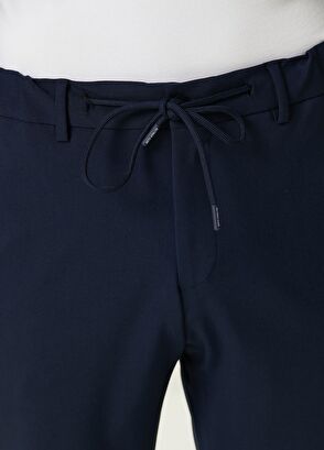 Beymen Club Slim Fit Koyu Lacivert Diyagonal Doku Takım Elbise - 12