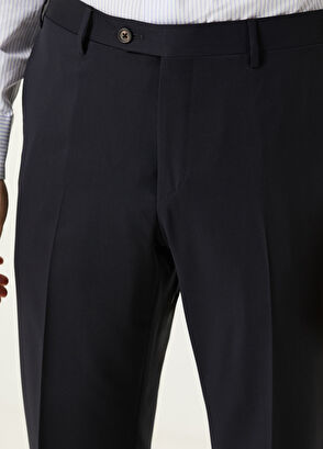 Lacivert Yün Takım Elbise - Görsel 8