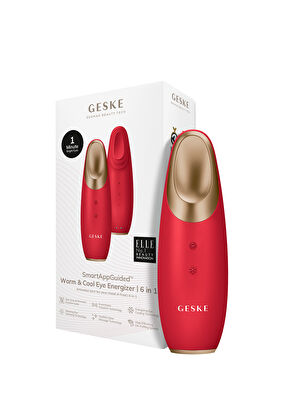 Geske Warm & Cool Eye Energizer Titreşimli Soğutma ve Isıtma Sağlayan Akıllı Göz Çevresi Masaj Cihazı  - 3