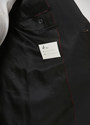 Beymen Club Drop 6 Black Wool Suit - 10