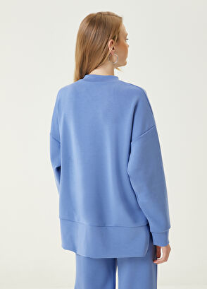 Beymen Club Mavi Modal Sweatshirt - 6