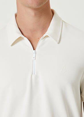 Beymen Club Comfort Fit Ekru Polo Yaka T-shirt - 6