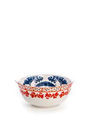 Seletti Hybrid Eutropia Colored Porcelain Bowl - 5