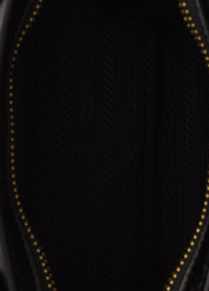 Prada Bonnie Siyah Deri Kadın Mini El Çantası - 4