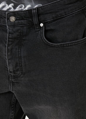 Represent Dark Grey Jeans - 4