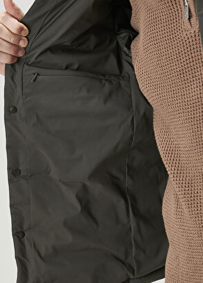 Beymen Club Haki Kapüşonlu Kapitoneli Mont - 10