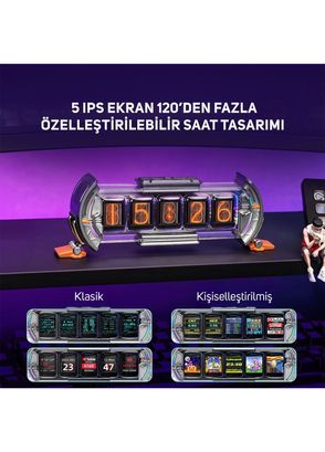 Divoom Timebox Evo Bluetooth Hoparlör ve Times Gate Dijital Led Ekran Seti - 6