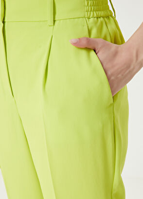 Beymen Club Neon Green Cigarette Pants - 4