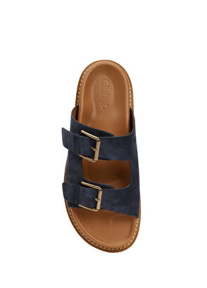 Beymen Club Lacivert Erkek Süet Terlik - 5