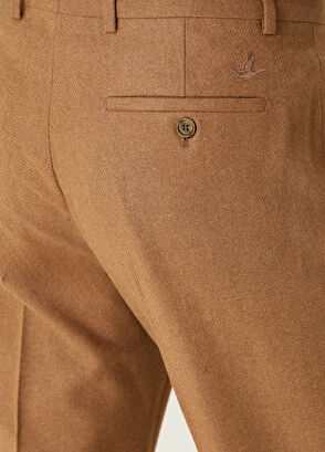 Beymen Club Dark Beige Wool Cachet Pants - 5