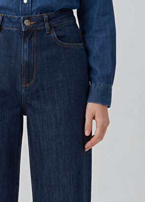 Beymen Club Indigo Palazzo Jeans - 6