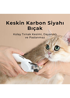 Petkit Pro Ledli Kedi Tırnak Makası  - 3