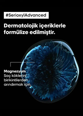 Loreal Professionnel Serie Expert Serioxyl Advanced İncelmiş Saç Telleri için Yoğunluk Kazandıran Şampuan 300 ml - 6