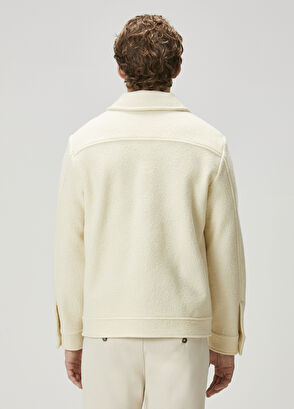 Beymen Club Ekru Yün Ceket - 5